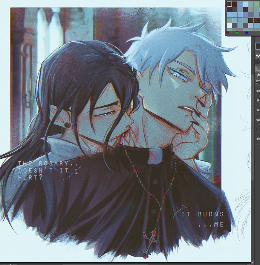 Priest x vampire continuation 五夏 satosugu