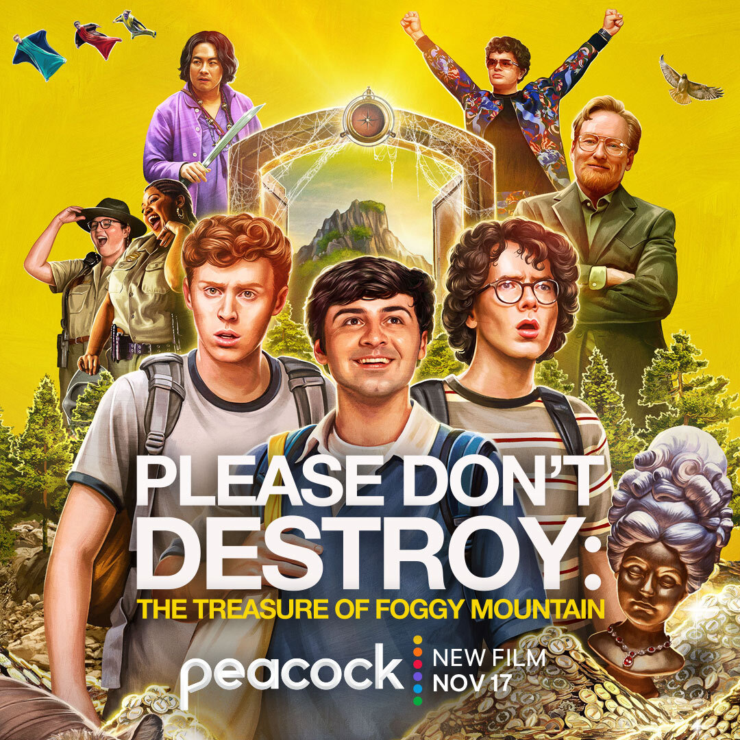 The New York Comedy Festival announces the premiere of the film “PLEASE DON’T DESTROY: THE TREASURE OF FOGGY MOUNTAIN” as part of the ten-day festival.  The film will debut in New York City on November 6th and stream exclusively on Peacock November 17th. #PleaseDontDestroy