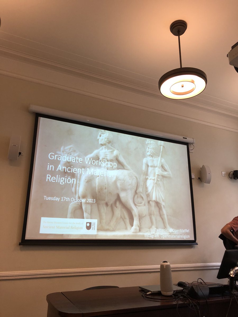 Dr. Edward A. S. Ross (he/him) (@edwardasross) on Twitter photo Fun day <a href="/OpenMatRel/">Open Material Religion</a> Graduate Workshop on Material Religion. It was great to meet other postgraduates working on ancient religion in different regions. Fun day <a href="/OpenMatRel/">Open Material Religion</a> Graduate Workshop on Material Religion. It was great to meet other postgraduates working on ancient religion in different regions.