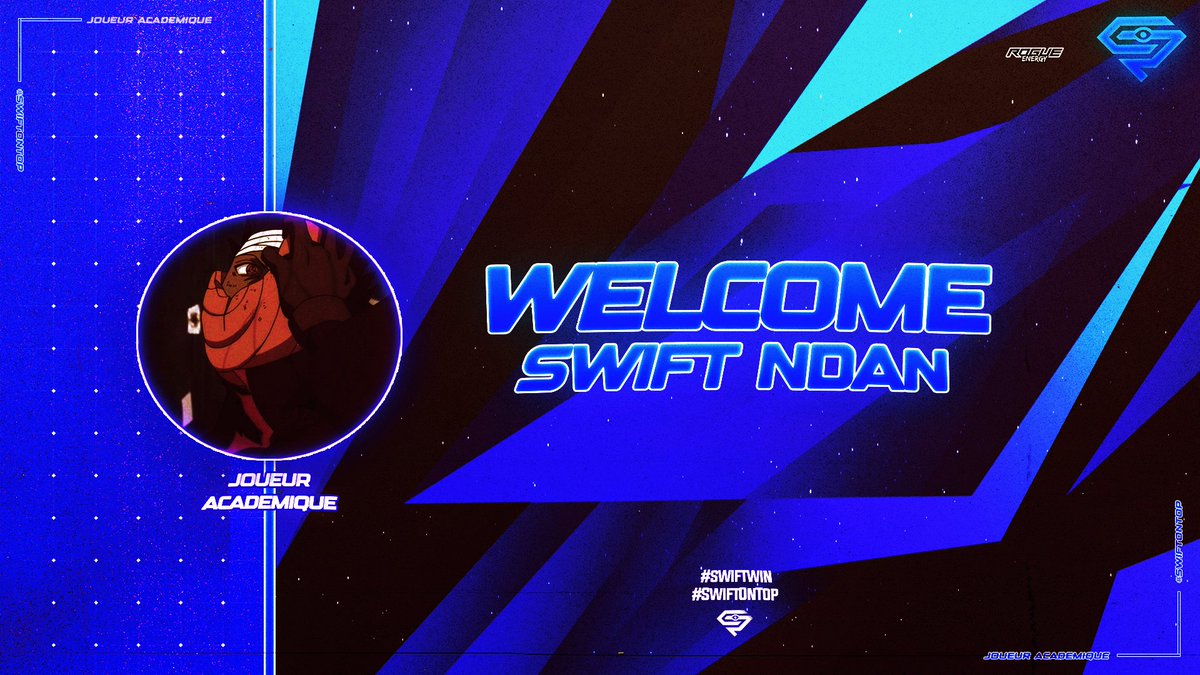 Notre mercato n'est pas terminé ! Un nouveau joueur arrive dans la famille 🫢

Welcome Swift <a href="/ndanfn/">EXE иdaи</a>💙 ! 

#SwiftOnTop 🔥