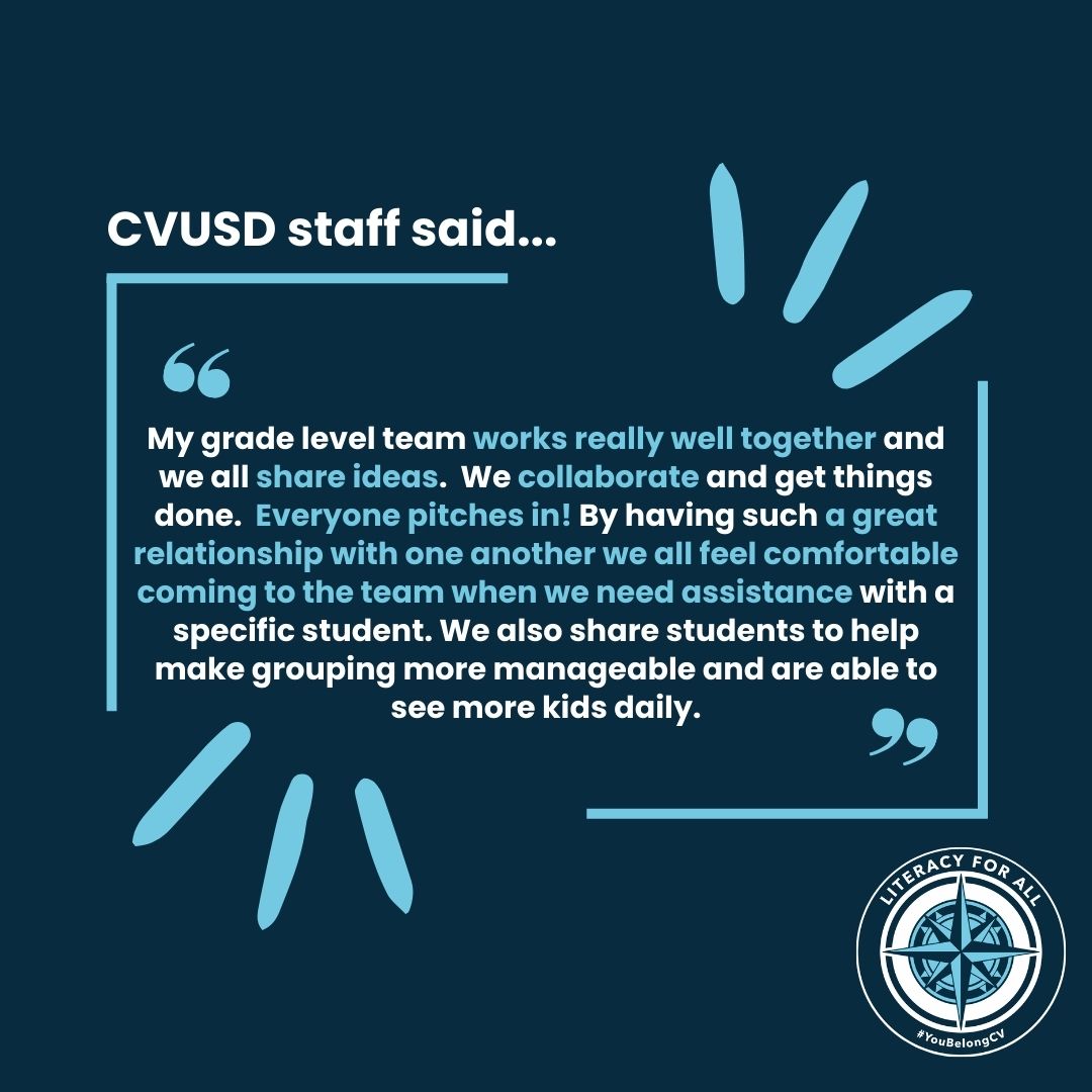 CVUSDLiteracy's tweet photo. Happy Kids in Healthy Relationships
Are Better Readers!
@CajonValleyUSD staff on 10/16 #CVMondayMessage
Fill out your response here: https://t.co/m0AkarM3so https://t.co/3ItZVwLYRG