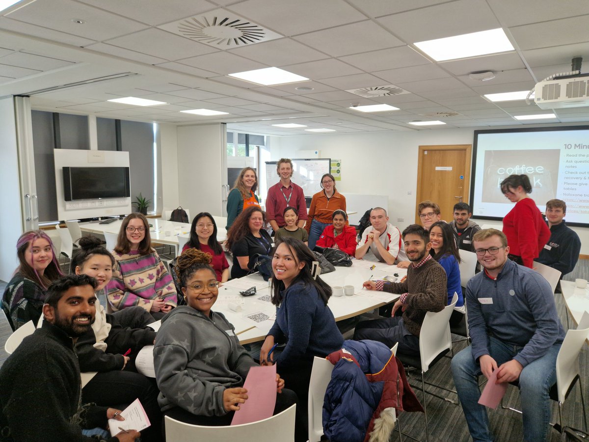 Marc Nelson (@marcnelson80) on Twitter photo Another great day with the medical students from Ninewells talking all things recovery alongside those with the knowledge that comes from lived experience
Majority of the students also trained in using Naloxone by Frankie from @HillcrestScot
<a href="/HugoJobst/">Dr Hugo Jobst</a>
<a href="/SRConsortium/">Scottish Recovery Consortium</a> Another great day with the medical students from Ninewells talking all things recovery alongside those with the knowledge that comes from lived experience
Majority of the students also trained in using Naloxone by Frankie from @HillcrestScot
<a href="/HugoJobst/">Dr Hugo Jobst</a>
<a href="/SRConsortium/">Scottish Recovery Consortium</a>