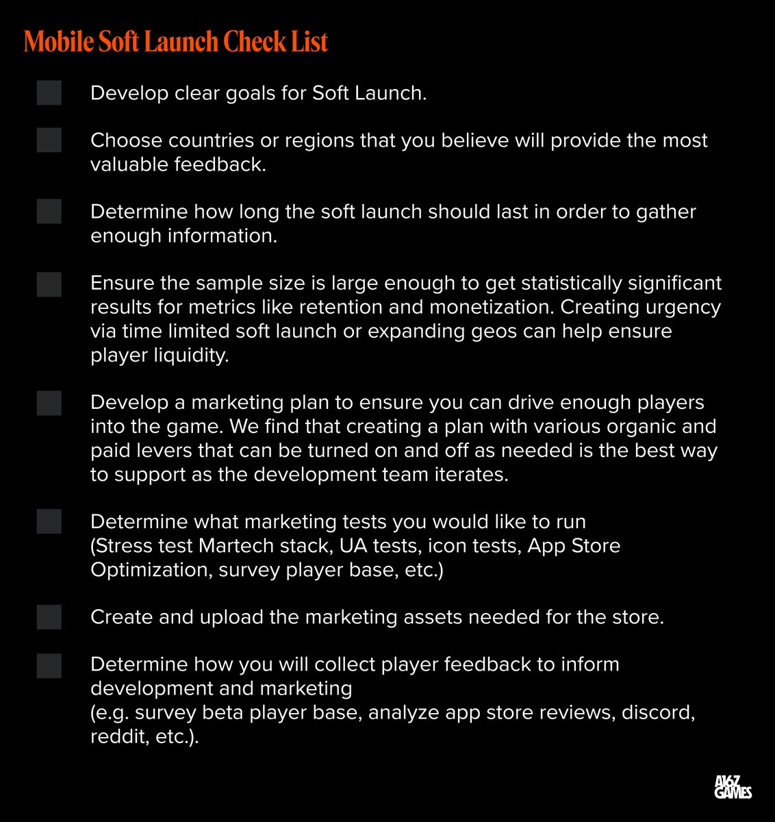 DougMcCracken's tweet image. How do you plan a soft launch?

We created this handy checklist!