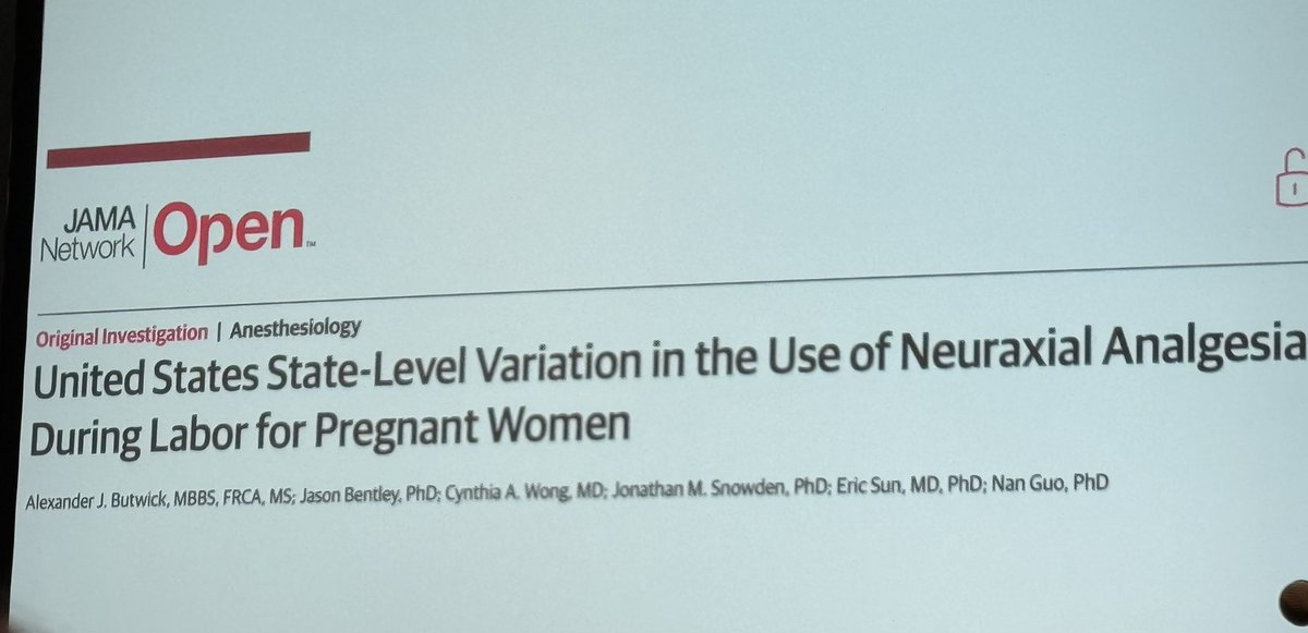 #ANES23 One of the more important sessions in #ObAnes - moderated by @PalomaToledoMD With @DominiqueArceMD @TheMillennialMD @AllisonLeeNYC Affirming Care and Equity in OB Anesthesia 🤰🏾healthcare disparities 🤰🏾🤰🏾disparities in neuraxial use 🤰🏾🤰🏾🤰🏾cultural humility
