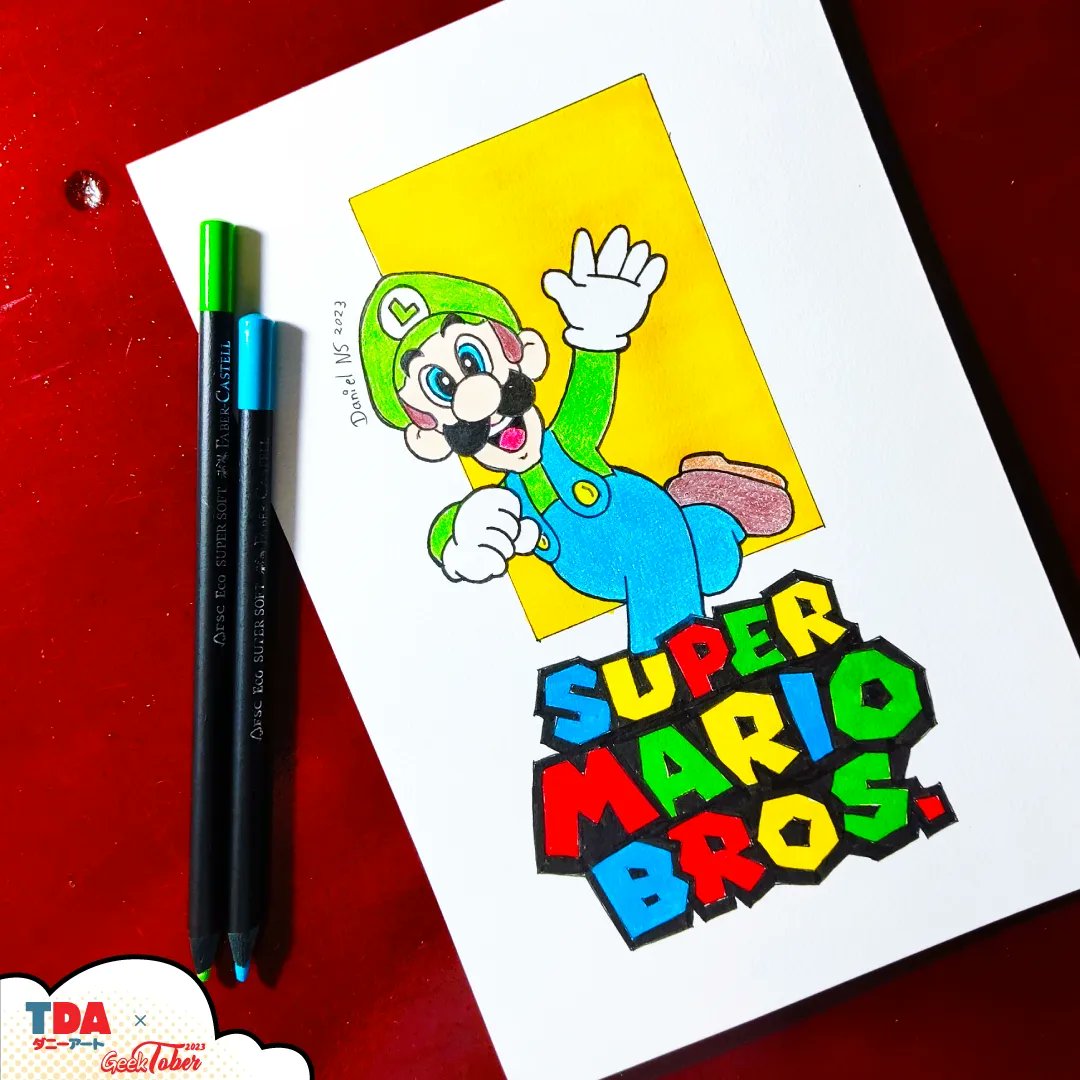 TheDannyArt's tweet photo. π Geektober CR 2023 - Day 17
βοΈ Super Mario Bross π
.
π¬ Dibujo rΓ‘pido π¬
.
#supermariobros #mariobros #luigibros #GeekToberCR #GeekTober2023
#dnnyeldraw #tda #drawing #drawartist #artist #sketch #sketchbook #sketch_daily #artlinedrawingsystem #fabercastellsupersoft https://t.co/NQSsDm7wCG