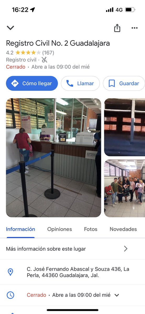 danielaza7's tweet photo. @GobiernoJalisco llevo todo el día tratando de comunicarme a las oficinas del registro civil oficialía 2 y del gobierno del estado, y no contestan en ningún teléfono. Me urge contactar al registro civil. ¿Algún número donde den respuesta? https://t.co/4QI4QU0F9h
