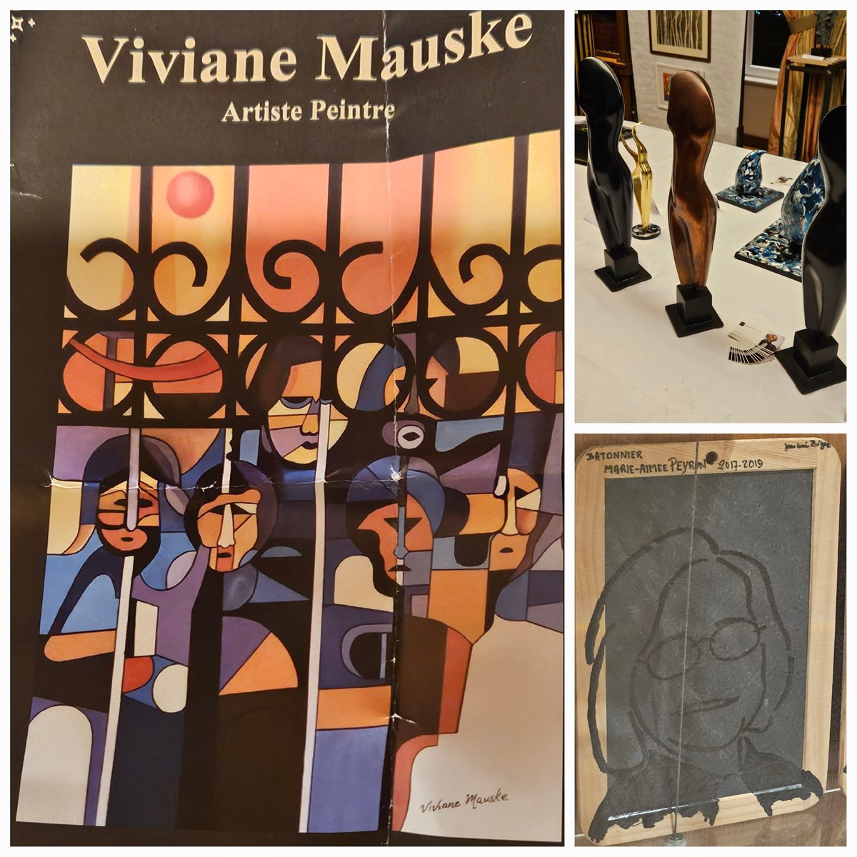 18e biennale du Palais Salon organisée par <a href="/Avocats_Paris/">Avocats de Paris</a> Beaucoup d'artistes talentueux dont @vivianemauske @christophebaconnier <a href="/jeanlouisbigot/">bigot jeanlouis</a>. On aimerait repartir avec plusieurs œuvres ! A découvrir jusqu'à jeudi. <a href="/PEYRONA/">PEYRON Marie-Aimée</a>, je crois bien  que tu y étais 😉. <a href="/bdavidavocat/">Benoit David Avocat</a>