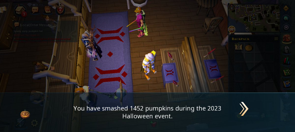 AlvinMerks's tweet image. And not a single high value item for my collection this way. Are you actually joking or is my account locked from obtaining stuff from events? Every event I try to do ends with nothing. So far a hween from a nice man for free and one ween from free keys @RuneScape  #Rs3 #mtx