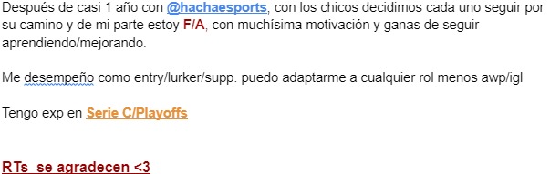 F/A y abierto a  propuestas. contacto via dm o 
 📩 dambercsgo@gmail.com
F/A e aberto a propostas. contato via DM ou 📩 dambercsgo@gmail.com
RT se agradece