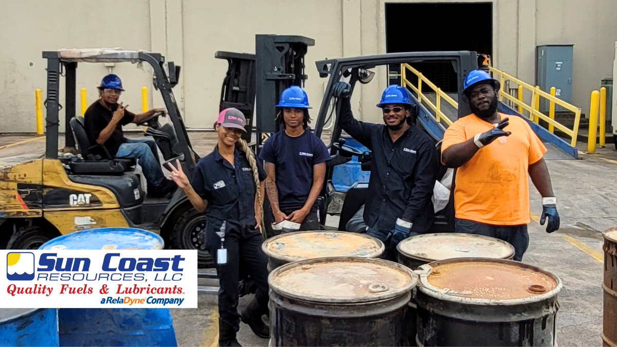 Our Houston-Based Used Oil Team in Action!
#SunCoastResourcesaRelaDyneCompany
#SunCoastDelivers
#RelaDyne