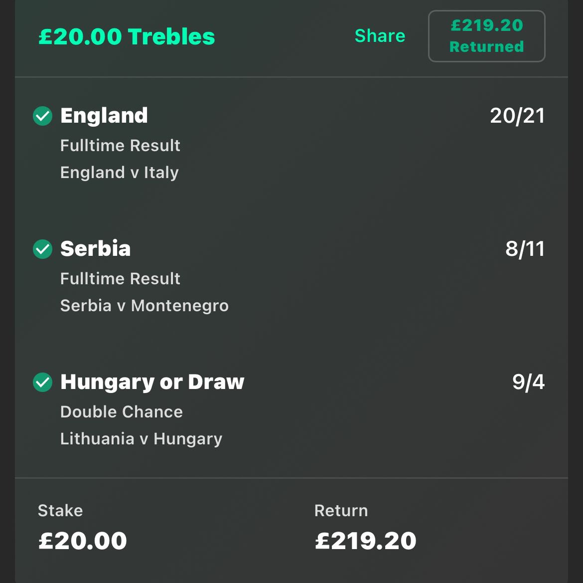 statgodtips's tweet photo. Vip Inplay wins 10/1 
 Boooooooooom🔥🔥🔥🔥 https://t.co/CnHD6Bf5ke