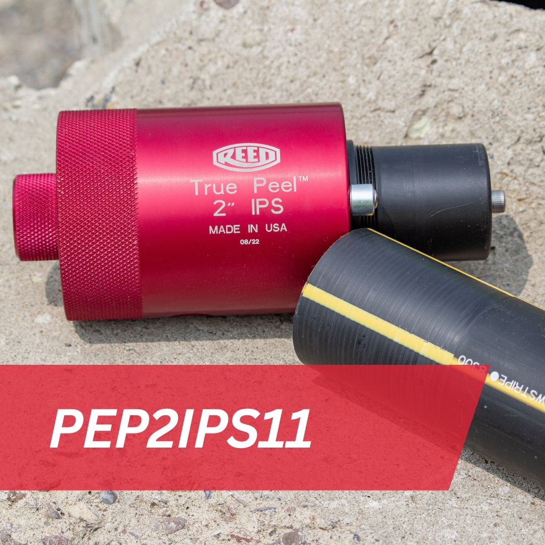 ReedPipeTools's tweet image. The True Peel® PE Prep Tool removes dirt and oxidation from the outside diameter of the pipe in preparation for electrofusion. 

More info: reedmfgco.com/en/products/pl…

#reedpipetools #reedmfg #pepipe #pipepeeler #electrofusion #truepeel #electriccoupling