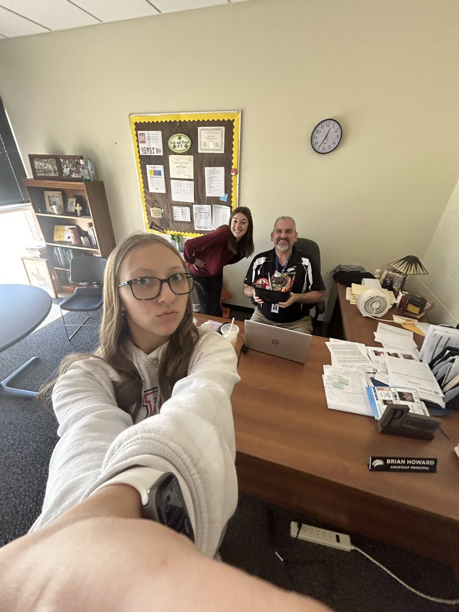 It’s National Principals Month! Thanks for all you do, Mr. Howard!