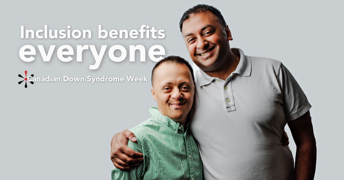 Canadian Down Syndrome Society tweet media