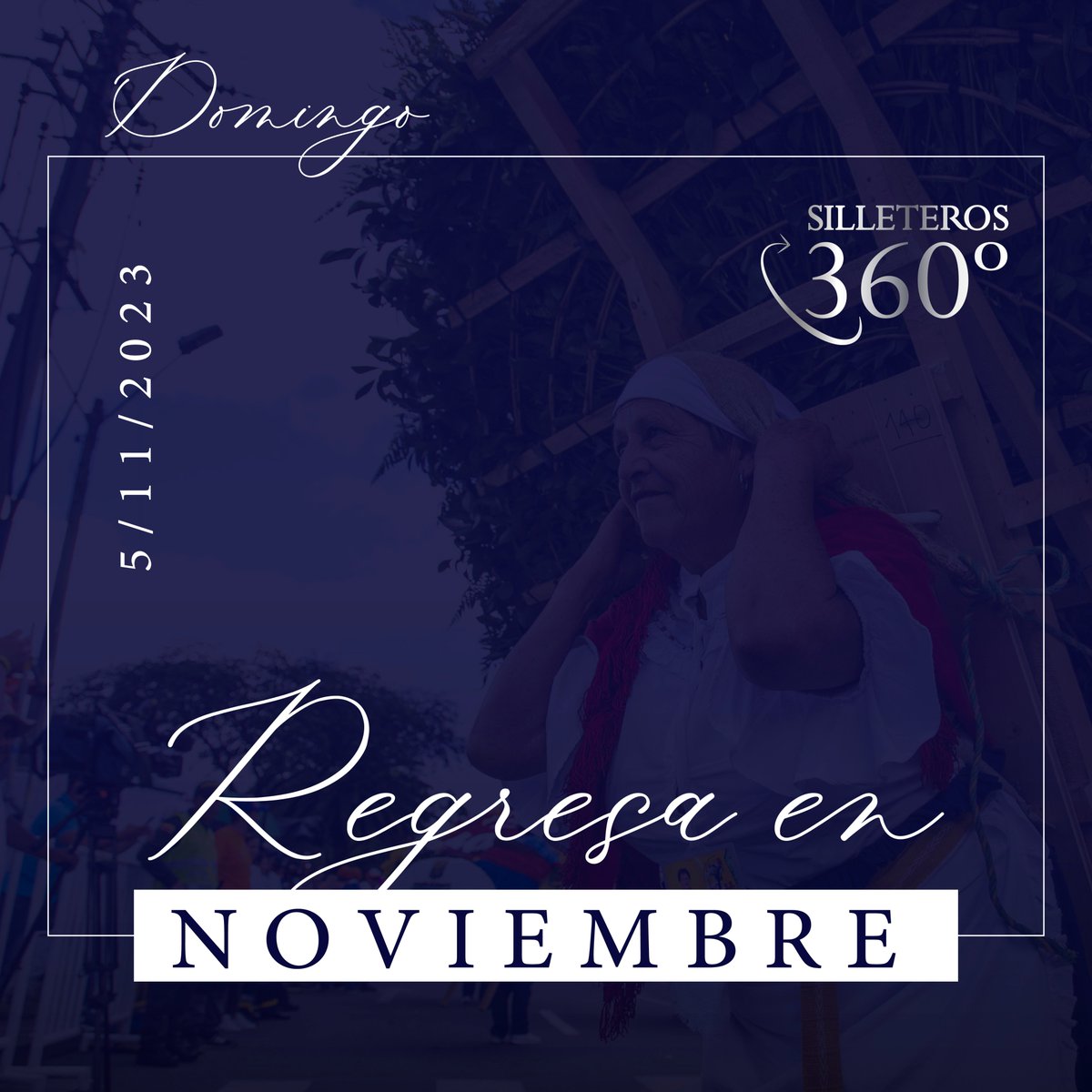 Vuelve Silleteros 360, una mirada a la cotidianidad de los silleteros ¡Espéralo! Desde el 5 de Noviembre.

Semanalmente, cada Domingo, te presentaremos a un silletero o silletera en su cotidianidad, qué hace, qué le gusta y qué mensaje tiene para nosotros. ¡No te lo pierdas!