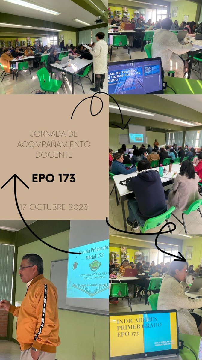 173Preparatoria's tweet photo. Llevamos a cabo jornada de acompañamiento docente trabajando indicadores, actividades trabajadas en hora fuera de aula y normatividad @supervision15bg @DeSubdireccion https://t.co/iq7jmMW9mB