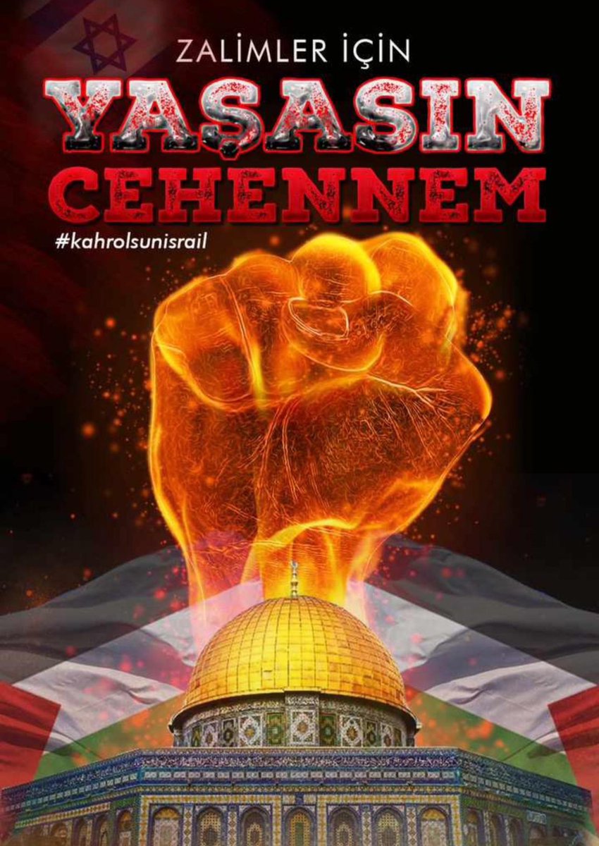 "Sakın, Allah'ı zalimlerin yaptıklarından habersiz sanma! Allah onları ancak, gözlerin dehşetle bakakalacağı bir güne erteliyor." İbrahim Suresi / 42
ALLAH BİN TÜRLÜ BELANIZI VERSİN YA RABBİM SEN BUNLARI KAHRUPERİŞAN EYLE 
#karolsunisrail
 #FreePalaestin #PalestineGenocide