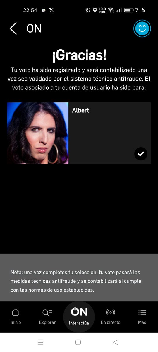 envega52's tweet image. Mi voto para Albert #GHVIP270 #GHVIP180