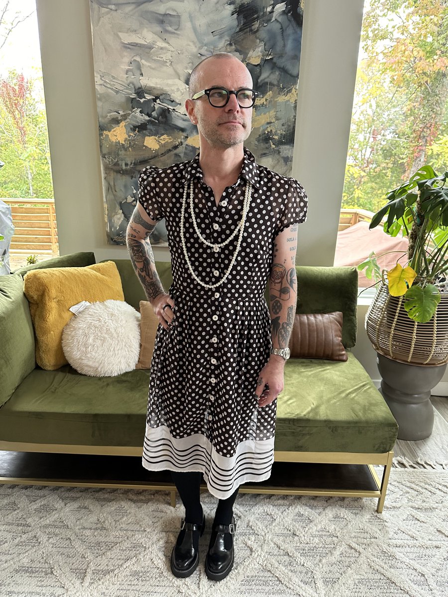 Caedmon’s Call singer Derek Webb wears dress, flanks drag queen Flamy