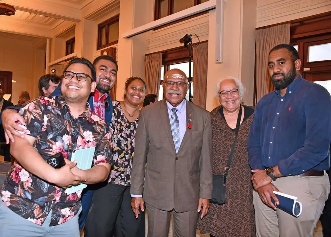 Prime Minister <a href="/slrabuka/">Prime Minister Sitiveni Rabuka</a> while speaking at the Lowy Institute organised event, highlighted #Fiji's committment to the <a href="/UN/">United Nations</a> Secretary-General’s 'New Agenda for Peace’ which outlines a #vision for #multilateral efforts based on international law, for a #world in transition. 🇫🇯🇦🇺