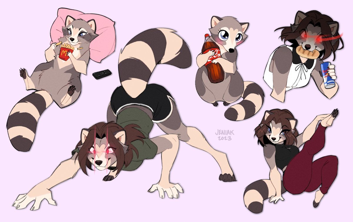 Raccoon gf 🦝🍟