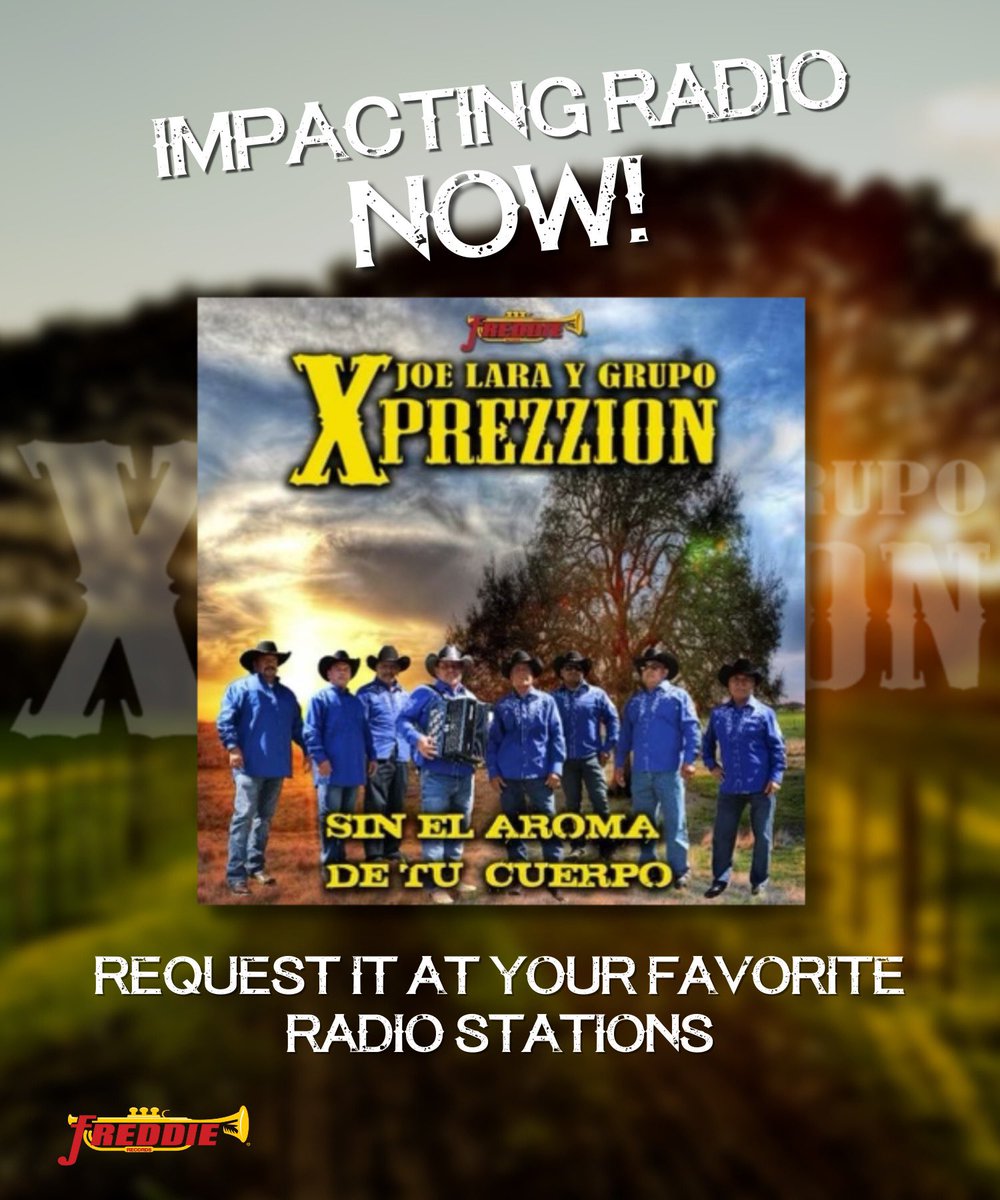 freddierecords's tweet photo. 📻 “Sin El Aroma De Tu Cuerpo” by Joe Lara Y Grupo Xprezzion is now on the airwaves. Spread the love and request it on your favorite Tejano radio stations today! 🎤🎵 #JoeLaraYGrupoXprezzion #TejanoMusic #RequestNow https://t.co/VO4btRsfYD