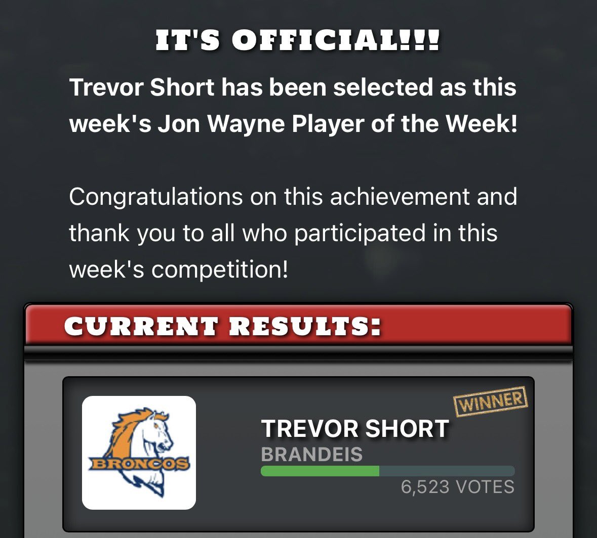 Trevor D. Short tweet media