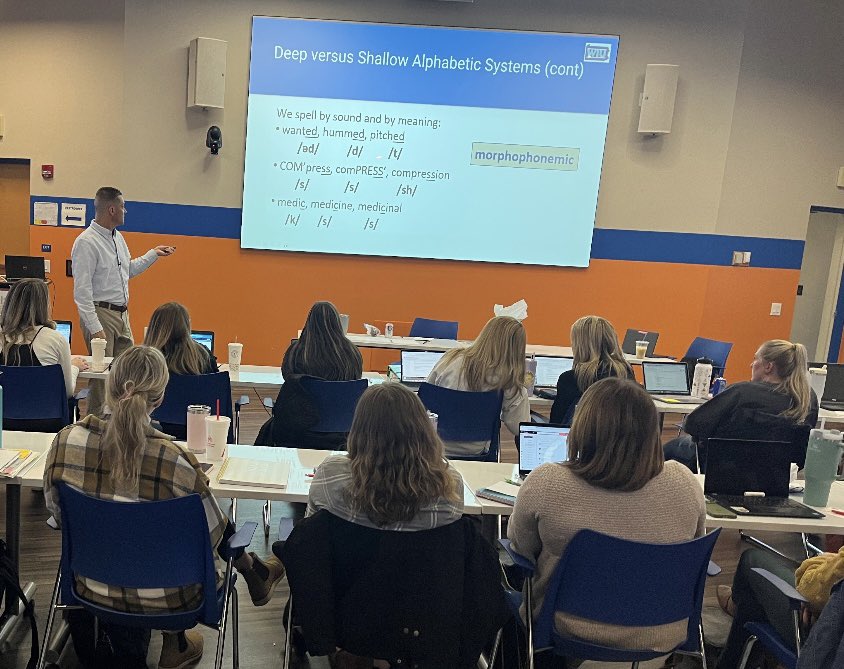 Jason Stragand, Ed.D. (@jasonstragand) on Twitter photo Great co-presentation today <a href="/WIU07/">WIU07</a> with Dr. Winnor, Special Education Supervisor, connecting structured literacy and speech/language therapy.  SLPs representing all 17 public school districts and 16 nonpublic schools were in attendance. 🤩 Great co-presentation today <a href="/WIU07/">WIU07</a> with Dr. Winnor, Special Education Supervisor, connecting structured literacy and speech/language therapy.  SLPs representing all 17 public school districts and 16 nonpublic schools were in attendance. 🤩