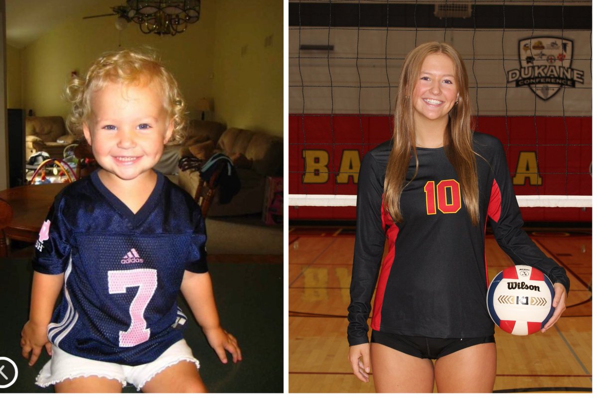 #10 Riley Polaski
Position: OH/DS
Fav Pre-Game Song: Temperature by Sean Paul
Fav Quote: “Be like Brob”- Brooke Robertson
Words of Wisdom: Have fun and make friends. Your VB friends will be the most enjoyable part of your week.
Plans: College for Speech Language Pathology