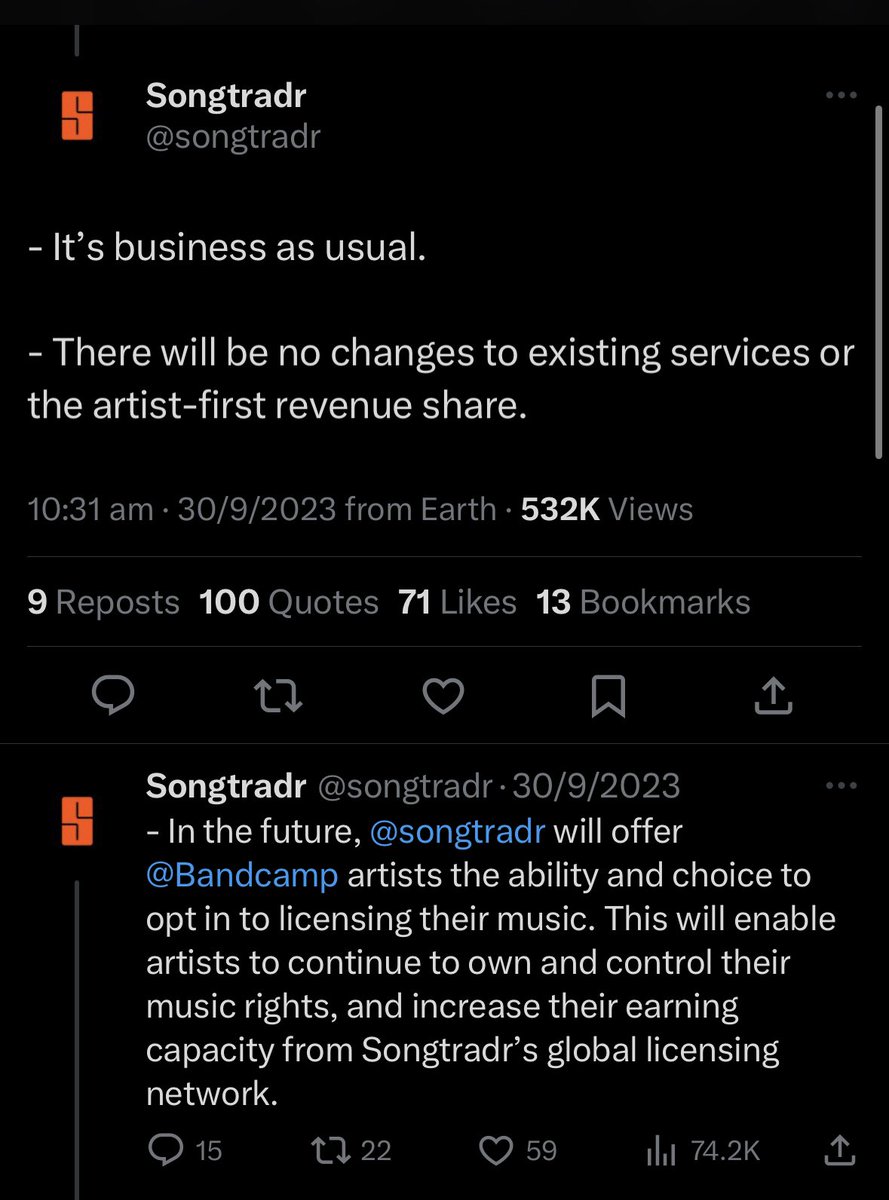 feels icky. the licensing thing feels like the same energy as all the gross spam emails I get from some new business pitching me on their PR, licensing services