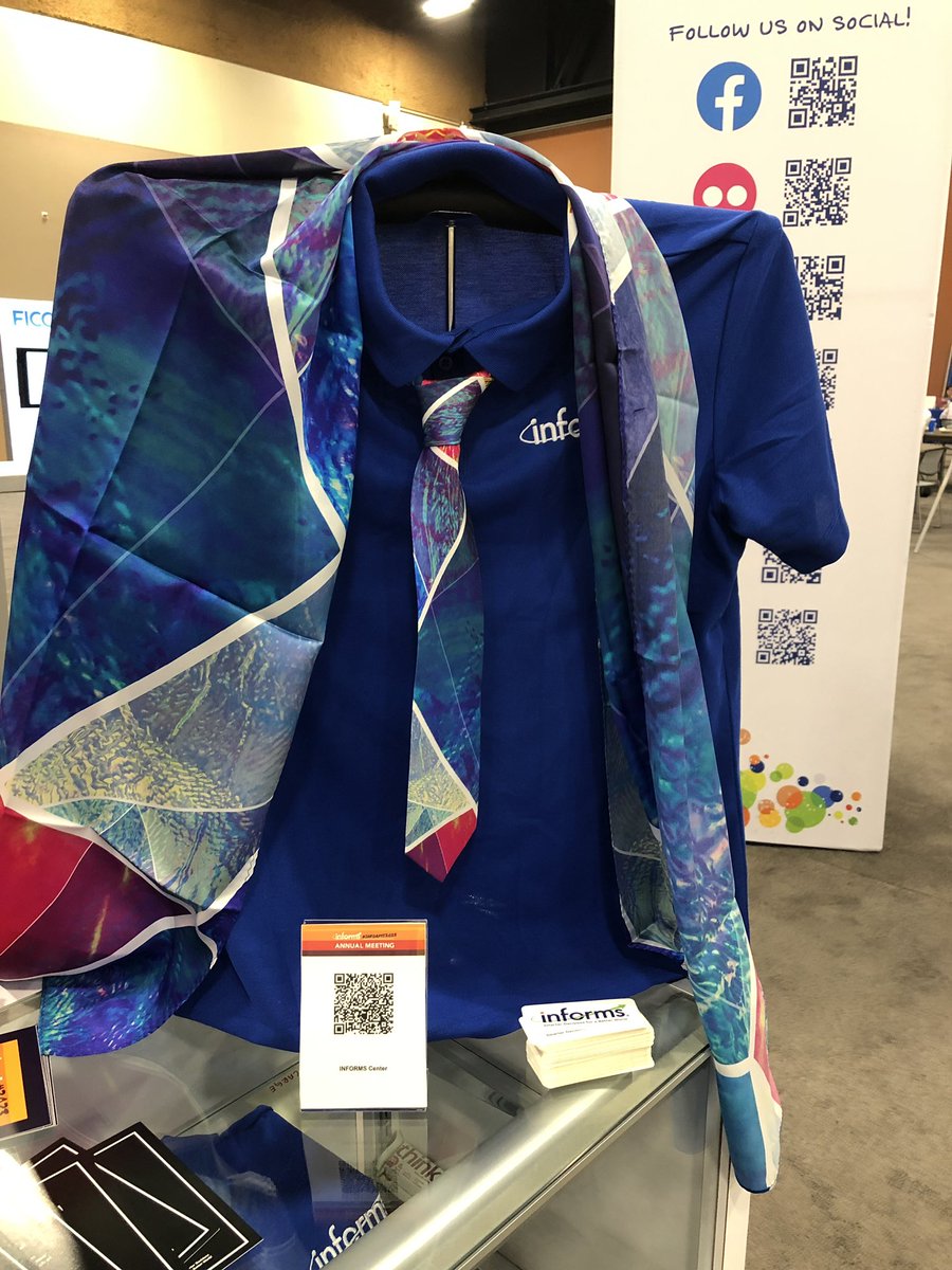 INFORMS's tweet image. Stop by the INFORMS Booth in the Exhibit Hall before 5pm to get your mech! #informs2023