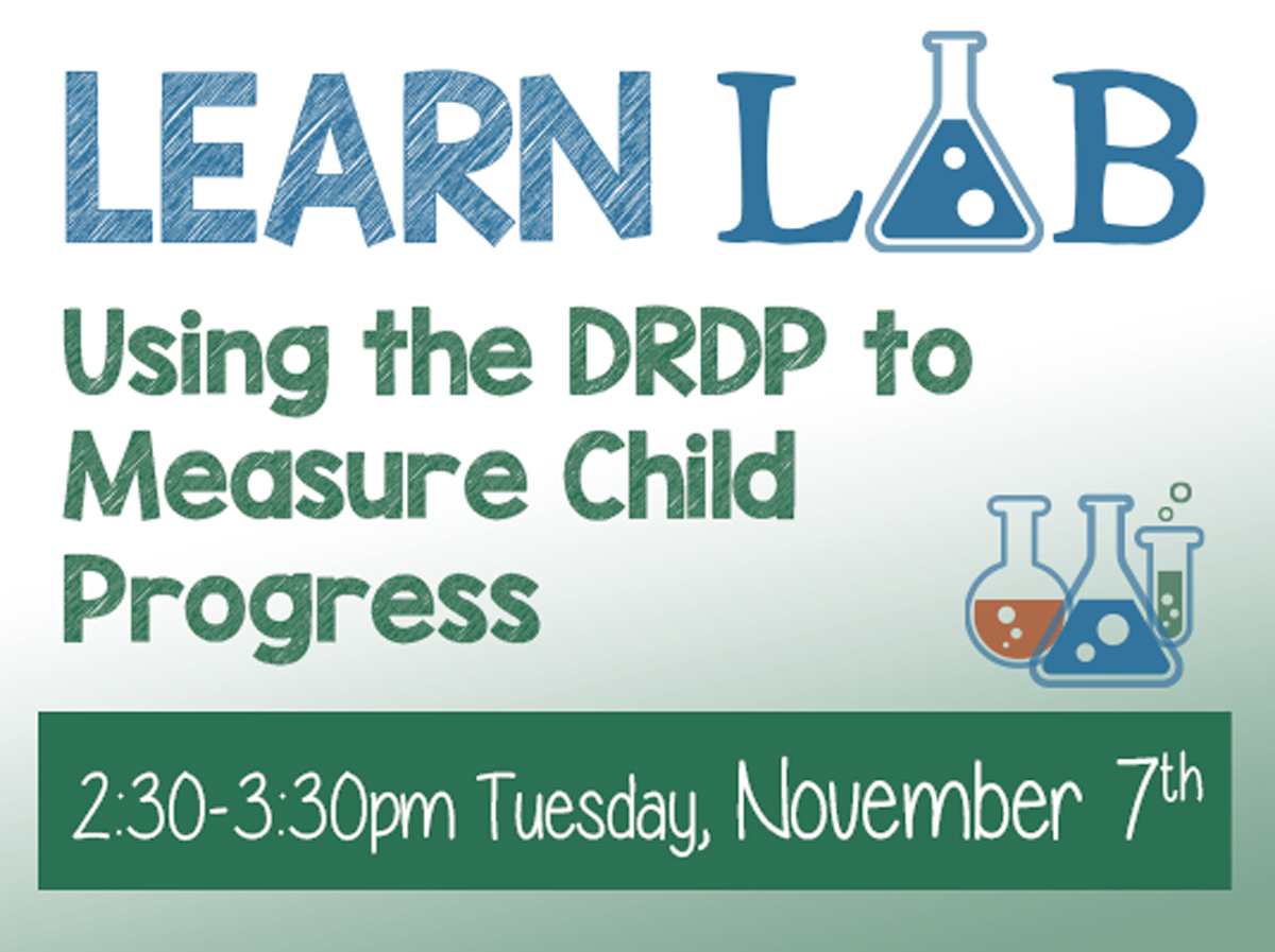 draccess's tweet photo. Learn Lab: Using the DRDP to Measure Child Progress
Tues., November 7th, 2023 – 2:30-3:30 pm
https://t.co/kSpaA8dg6C

This workshop focuses on using the #DRDP &amp; DR Access Reports to measure the developmental and learning progress of children with #IFSP or #IEP.

#specialeducation https://t.co/FmYxRhDZV3