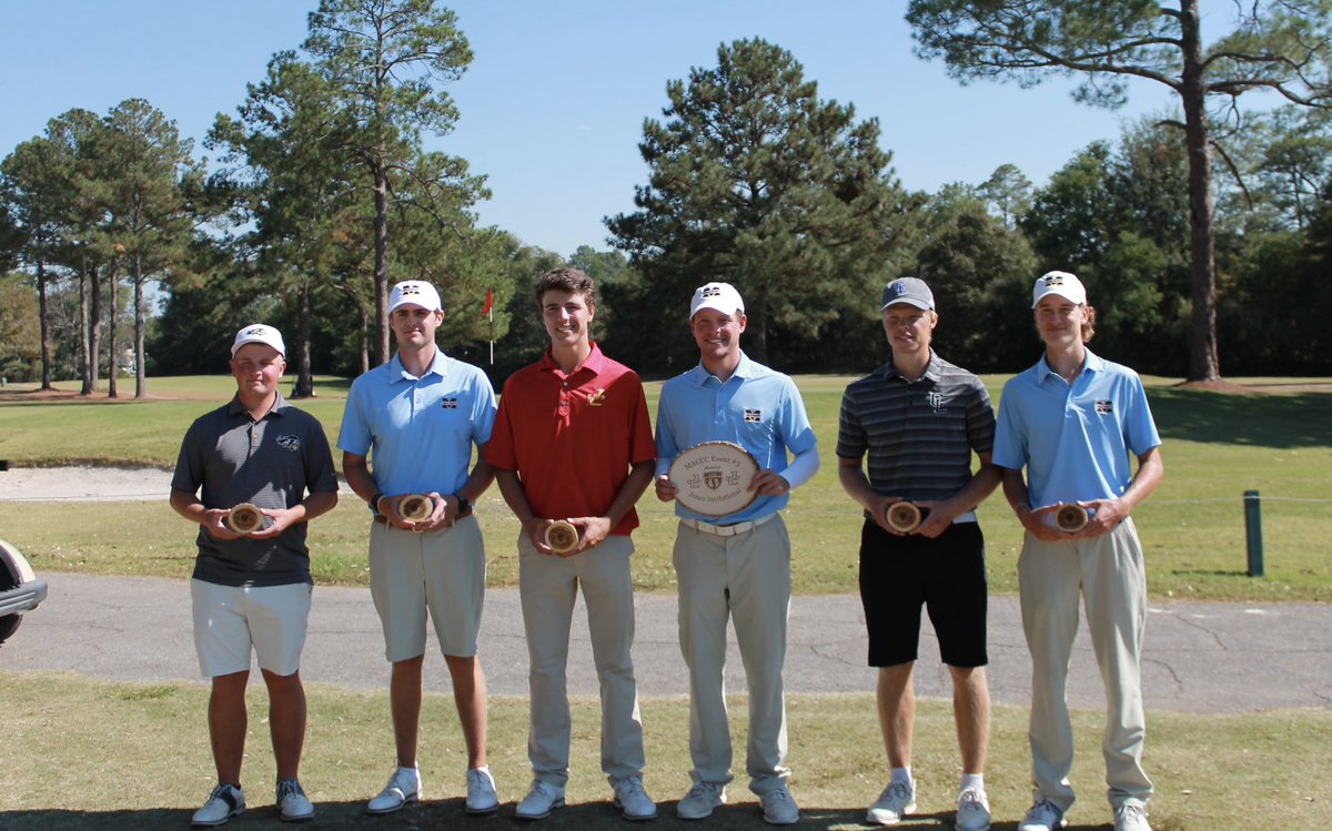 JC_BobcatsMGOLF's tweet photo. The Bobcats come out hot with the best finish in jones golf history, finishing 2nd out of 11 teams led by Connor Phillips shooting 77, 74 and finishing 3rd overall. Our Bobcats are feeling good and preparing for the MGCCC Fall Invitational Oct 30-31. https://t.co/OmmafoM3qF
