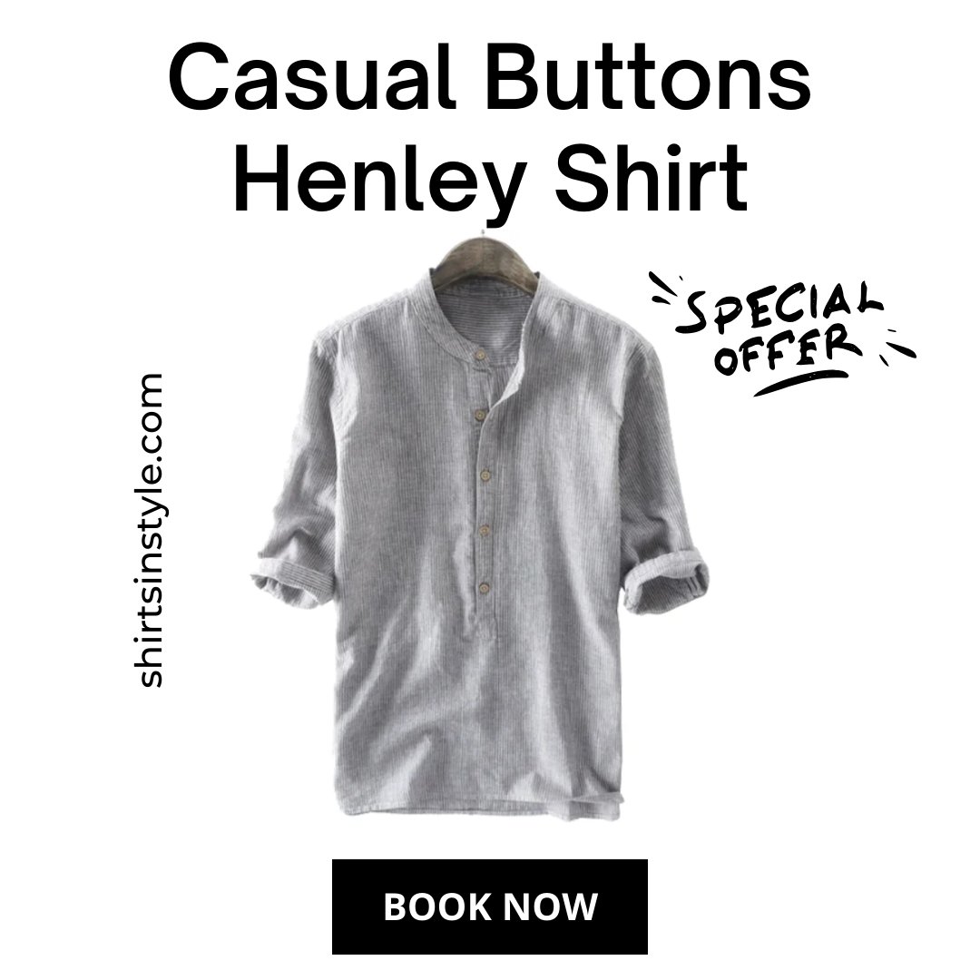 Elevate your casual style with our Casual Buttons Henley Shirt! 👕🌟 Perfect for those laid-back days or a stylish outing, this shirt is all about comfort and fashion. Make a statement with effortless chic.
Shop Now: shirtsinstyle.com/products/casua…
#HenleyShirt #CasualChic