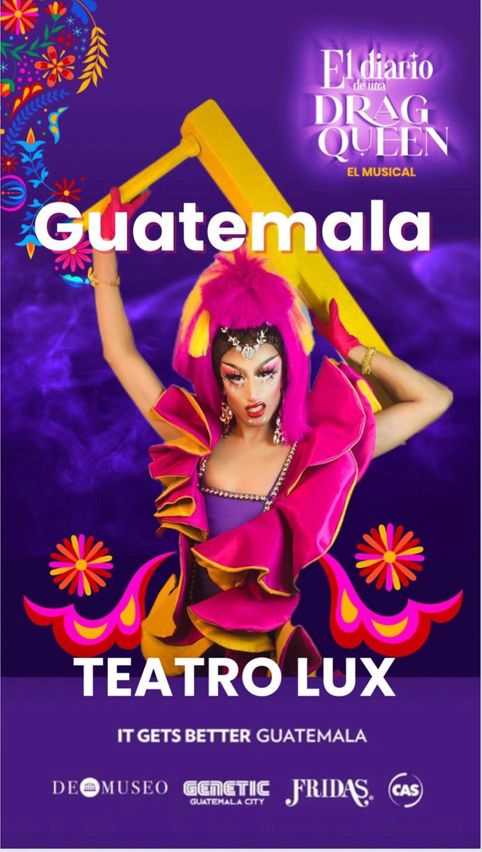 Ya estamos a nada de vernos Guatemala! <a href="/ItGetsBetterGT/">It Gets Better Guatemala 🇬🇹</a>  🇬🇹 Pueden adquirir sus boletos 🎟️ ya en el enlace 👇

eticket.gt/masinformacion…

¡Nos vemos ahí!