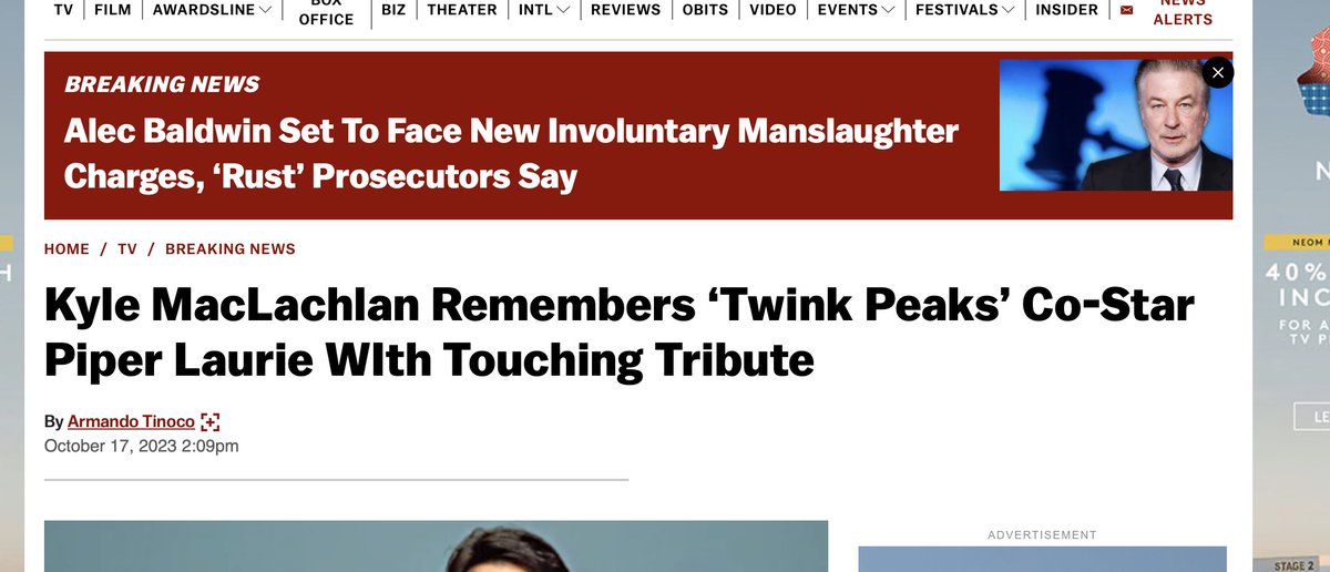 Solely as a way of avoiding the actually important things that are happening right now, this has to be one of my favorite Deadline typos: