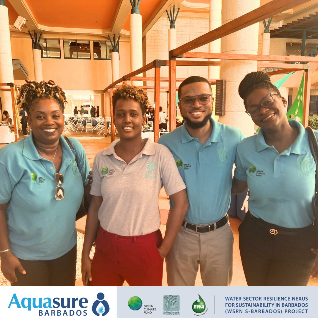 aquasurebb's tweet photo. Day one of the Barbados Youth Climate Action Summit and Expo and from all reports the students had a great time engaging and learning.   Aquasure Barbados had the pleasure of facilitating two breakout sessions! https://t.co/XQQQtjvh63