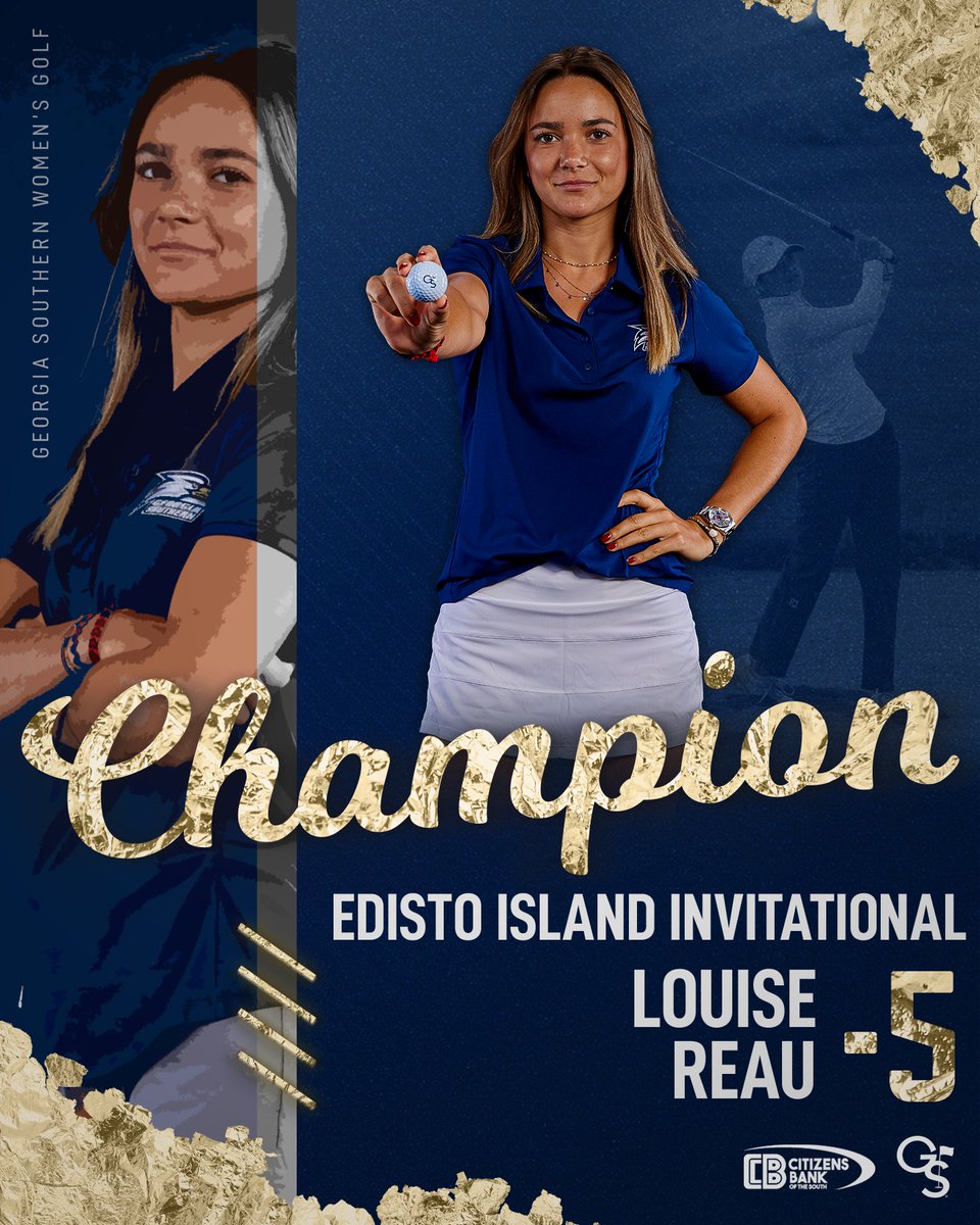 GaSouthernWGolf's tweet photo. Reau Claims Individual Title; Team Takes Second at Edisto Island Invitational

📰 https://t.co/Gr5vCkAhL6

#HailSouthern https://t.co/U65RmPolGy