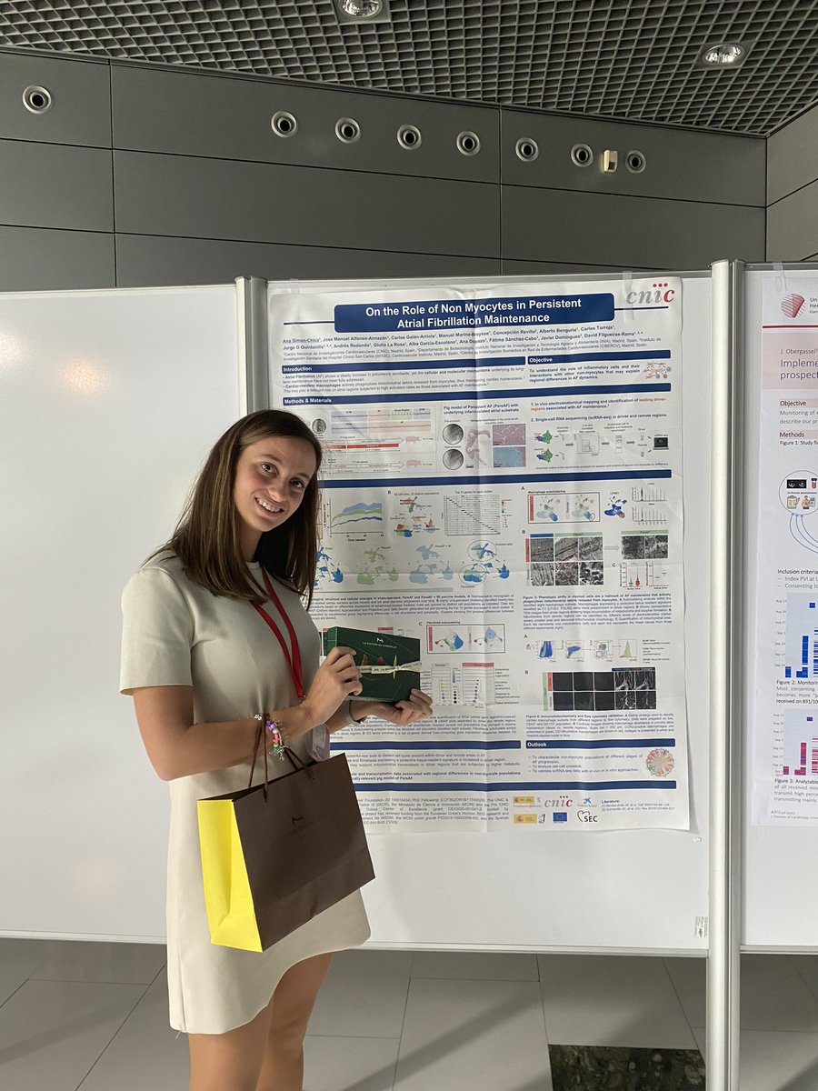 MAESTRIA EU H2020 project (@h2020maestria) on Twitter photo <a href="/HatemStephane/">Stephane N Hatem</a> <a href="/afnet_ev/">AFNET</a> <a href="/Charis_Oxford/">Charis Antoniades</a> <a href="/Sorbonne_Univ_/">Sorbonne Université</a> <a href="/Pharma_UniDUE/">Institute of Pharmacology</a> <a href="/FilgueirasRama/">David Filgueiras Rama</a> <a href="/MaastrichtU/">Maastricht University</a> <a href="/patrick_ellinor/">Patrick Ellinor</a> <a href="/broadinstitute/">Broad Institute</a> <a href="/SuffeeM/">Nadine</a> <a href="/ICAN_Institute/">IHU ICAN</a> <a href="/StanleyNattel/">Stanley Nattel</a> <a href="/CNIC_CARDIO/">CNIC</a> <a href="/_preventicus/">Preventicus Versorgungsmanagement</a> <a href="/UniofOxford/">University of Oxford</a> <a href="/CaristoHeart/">Caristo Diagnostics</a> <a href="/Idoven_ai/">IDOVEN</a> @TeraLab_DIH <a href="/SiemensHealth/">Siemens Healthineers</a> And to finish off, our poster prize winner <a href="/ANASIMONCHICA1/">Ana Simon Chica</a> from <a href="/CNIC_CARDIO/">CNIC</a>!
Many congratulations, amazing work.
#H2020MAESTRIA
<a href="/afnet_ev/">AFNET</a> <a href="/HatemStephane/">Stephane N Hatem</a> <a href="/afnet_ev/">AFNET</a> <a href="/Charis_Oxford/">Charis Antoniades</a> <a href="/Sorbonne_Univ_/">Sorbonne Université</a> <a href="/Pharma_UniDUE/">Institute of Pharmacology</a> <a href="/FilgueirasRama/">David Filgueiras Rama</a> <a href="/MaastrichtU/">Maastricht University</a> <a href="/patrick_ellinor/">Patrick Ellinor</a> <a href="/broadinstitute/">Broad Institute</a> <a href="/SuffeeM/">Nadine</a> <a href="/ICAN_Institute/">IHU ICAN</a> <a href="/StanleyNattel/">Stanley Nattel</a> <a href="/CNIC_CARDIO/">CNIC</a> <a href="/_preventicus/">Preventicus Versorgungsmanagement</a> <a href="/UniofOxford/">University of Oxford</a> <a href="/CaristoHeart/">Caristo Diagnostics</a> <a href="/Idoven_ai/">IDOVEN</a> @TeraLab_DIH <a href="/SiemensHealth/">Siemens Healthineers</a> And to finish off, our poster prize winner <a href="/ANASIMONCHICA1/">Ana Simon Chica</a> from <a href="/CNIC_CARDIO/">CNIC</a>!
Many congratulations, amazing work.
#H2020MAESTRIA
<a href="/afnet_ev/">AFNET</a>