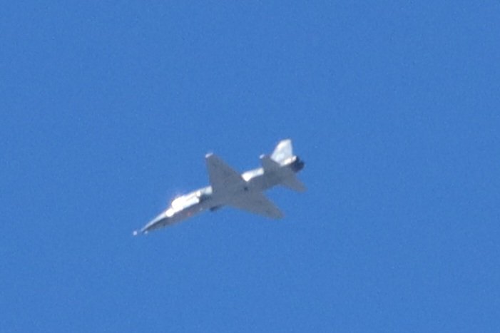 aviationarchive's tweet photo. A T-38 looking lost, making a rare appearance in these parts.  
#T38
#TORO84
#AE0058 https://t.co/nmwNhVEV4I