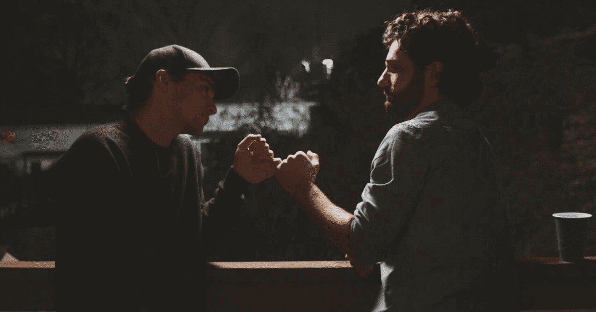instinctmag's tweet photo. WATCH: Two Gay Friends' Bond Is Tested by Their Differences in Emotional Film https://t.co/HWAb4meoOG #Entertainment #BadTogether #Friendship #Gay #LGBTQ https://t.co/0VXD5ynbny