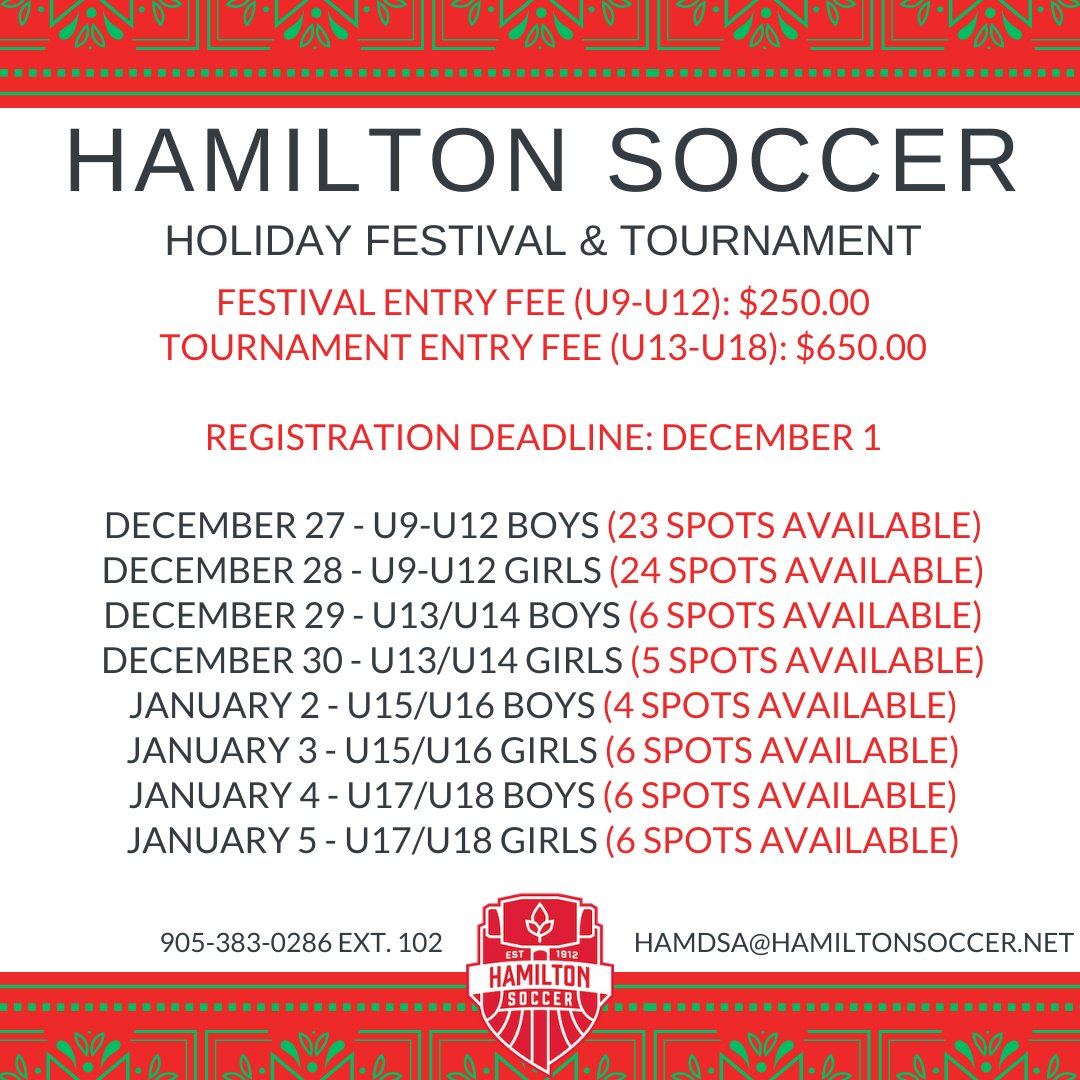 Hamilton Soccer tweet media
