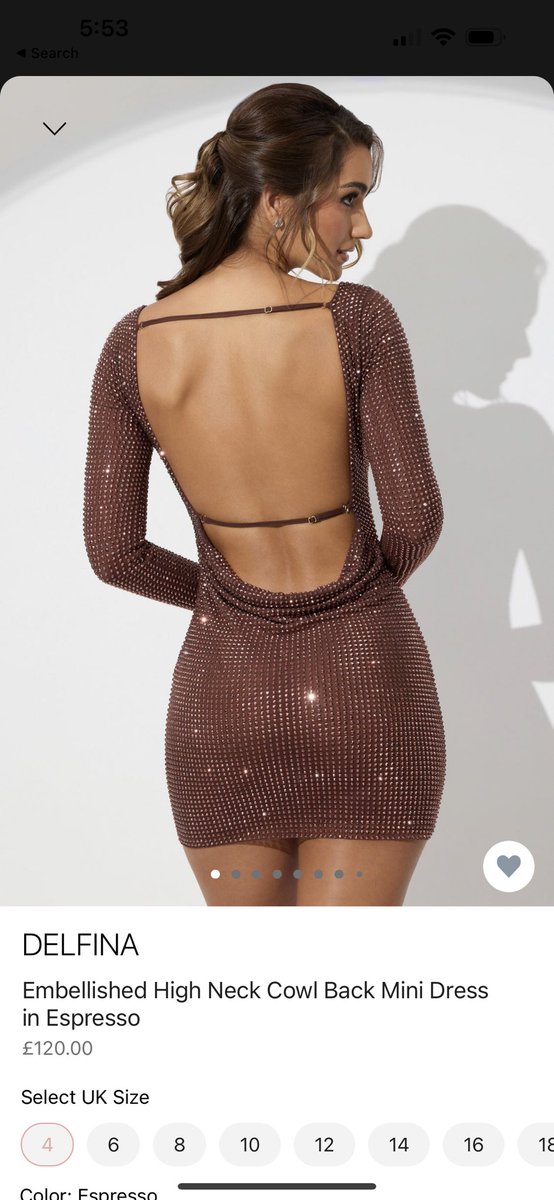Waited all day for this dress to go on the <a href="/ohpolly/">Oh Polly</a> website to see its £120😩😱 back to the drawing board for me