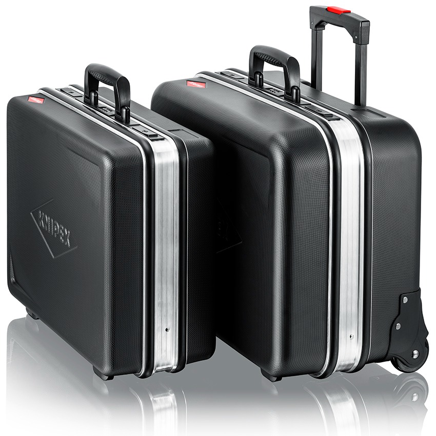 knipex_uk's tweet photo. The ultimate duo in tool organisation - 00 21 05 LE Tool Case "Basic" and 00 21 06 LE Tool Case "BIG Basic Move"! 
#knipex #tools #toolcase #tooltrolley #mobilecase #toolbox https://t.co/FiLe2D6Rdu