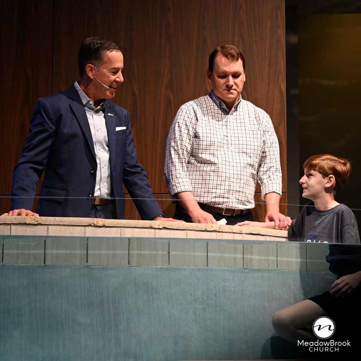 MBChurchAL's tweet photo. We are so grateful for our families at MeadowBrook! Earlier this summer, Andrew was asking a lot of questions regarding salvation. This Sunday, he was baptized by his father during the service. Welcome to the family, Andrew! #MBChurchAL https://t.co/fQHyhZ5IFT