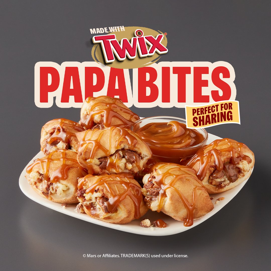 Pizza night just got sweeter. New @TWIX Papa Bites are here & they are perfect for sharing. 👇