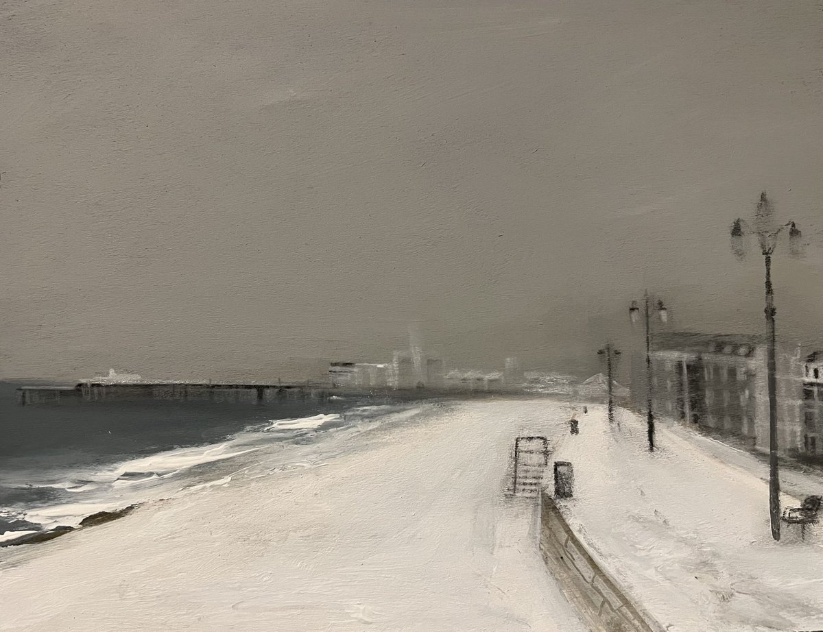 SarahjevsEvans's tweet photo. I've decided to travel around the Uk ( virtually) and paint landscapes from each county,  starting from Portsmouth. I'll post the new paintings as I journey east from Portsmouth on my etsy page.
#paintingmywayaroundtheuk
Coast and Inland https://t.co/58c3BBAfY4