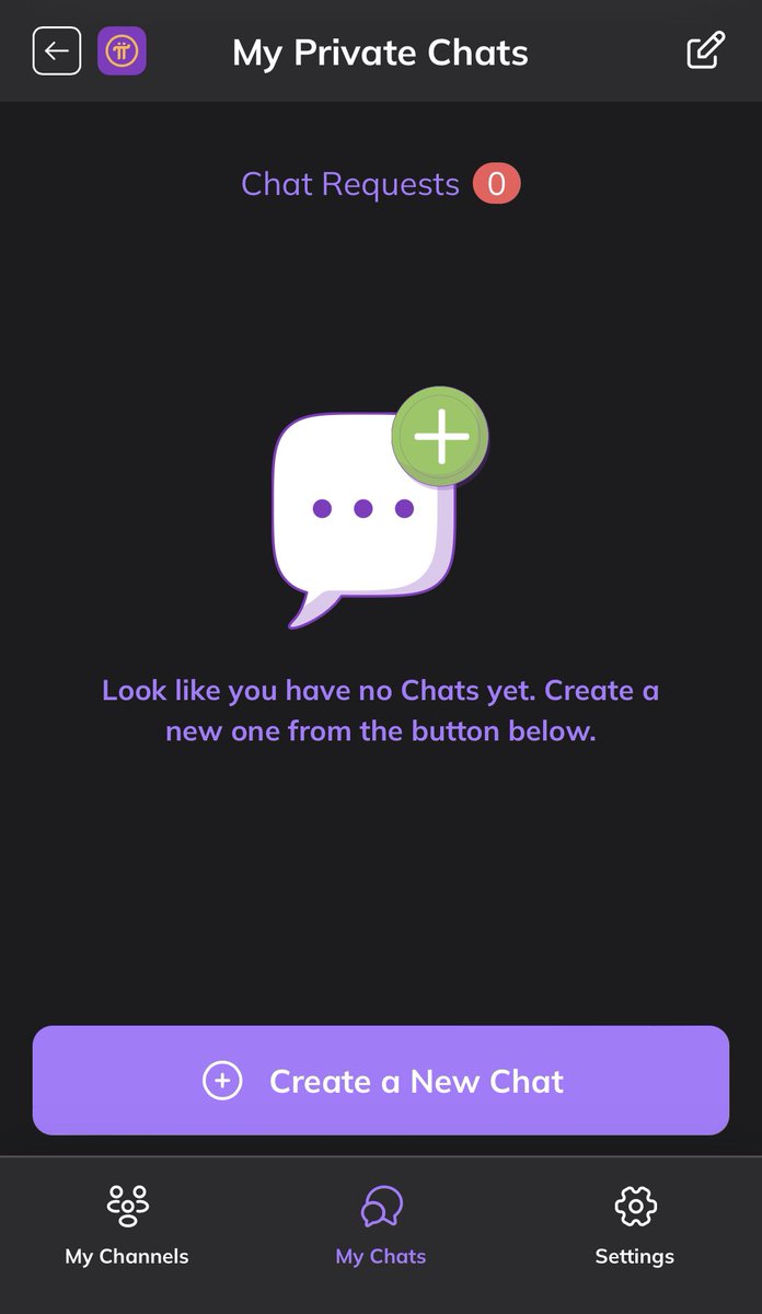 PiMusicWorld's tweet photo. Breaking News, Pi chat is live and real-time. You can now chat with close friends, please beware of scammers. https://t.co/hhGzTpnbR2