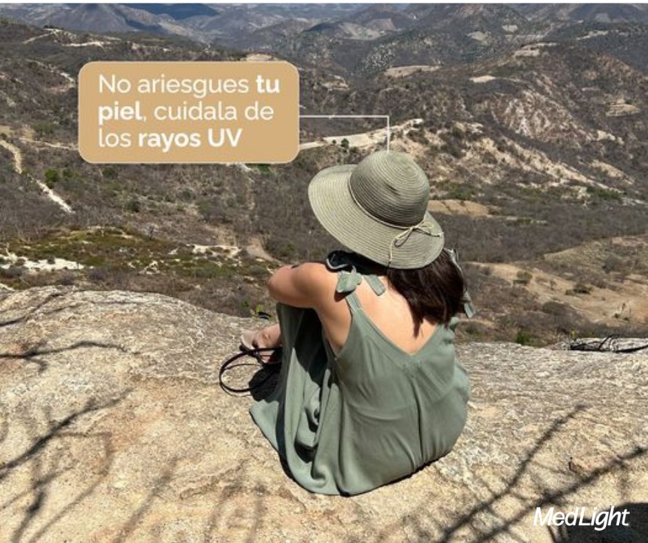 MedLightMD's tweet photo. No dañes tu piel con la exposición excesiva al sol, elige un sombrero dermatológico y disfruta del aire libre con total tranquilidad.Usa el sombrero cuando salgas. No olvides hacer un escaneo de tu piel y acudir al dermatólogo.
#ProtecciónSolar #Medlight #Sombreros  #cancerdepiel https://t.co/YCe1ev8rzP