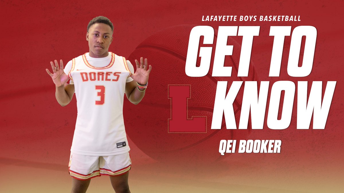 INTRODUCING THE DORES

#3 | QEI BOOKER | 5'5 GUARD

🎙️Favorite Artist: Lil Baby
🎬Favorite Movie: Twilight
🍕Favorite Food: Rotel
🏀Favorite NBA Player: Jayson Tatum